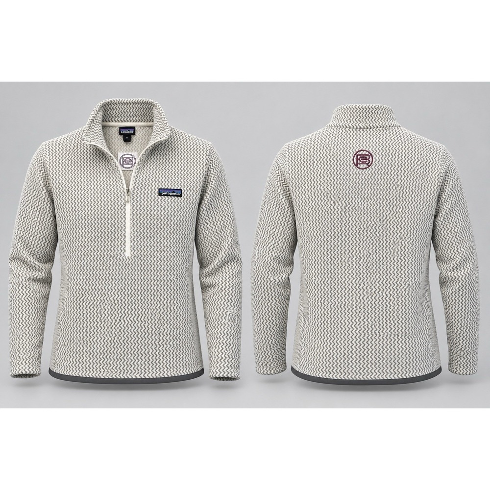 Patagonia Polartec Regulator 1/4 Zip Waffle Knit Pullover Men's Sz M